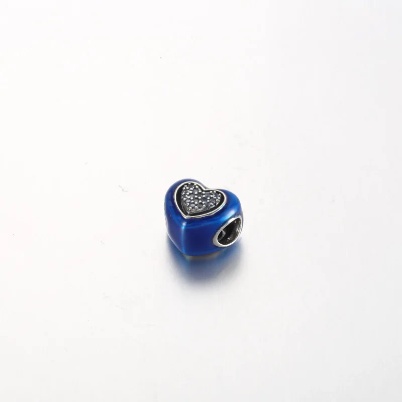 (immagine per) Ciondolo Cuore Girevole Pandora Blu - 792750C01 - Visualizza 4
