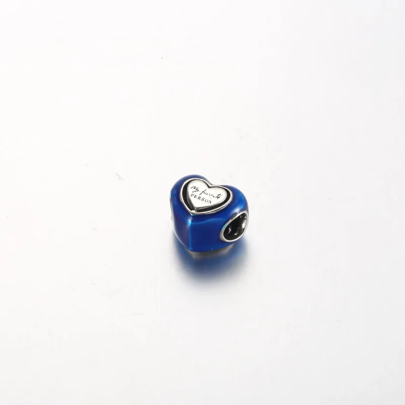 (immagine per) Ciondolo Cuore Girevole Pandora Blu - 792750C01 - Visualizza 5