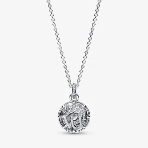 (immagine per) Collana con ciondolo Pandora I love u in argento sterling - 392599C01