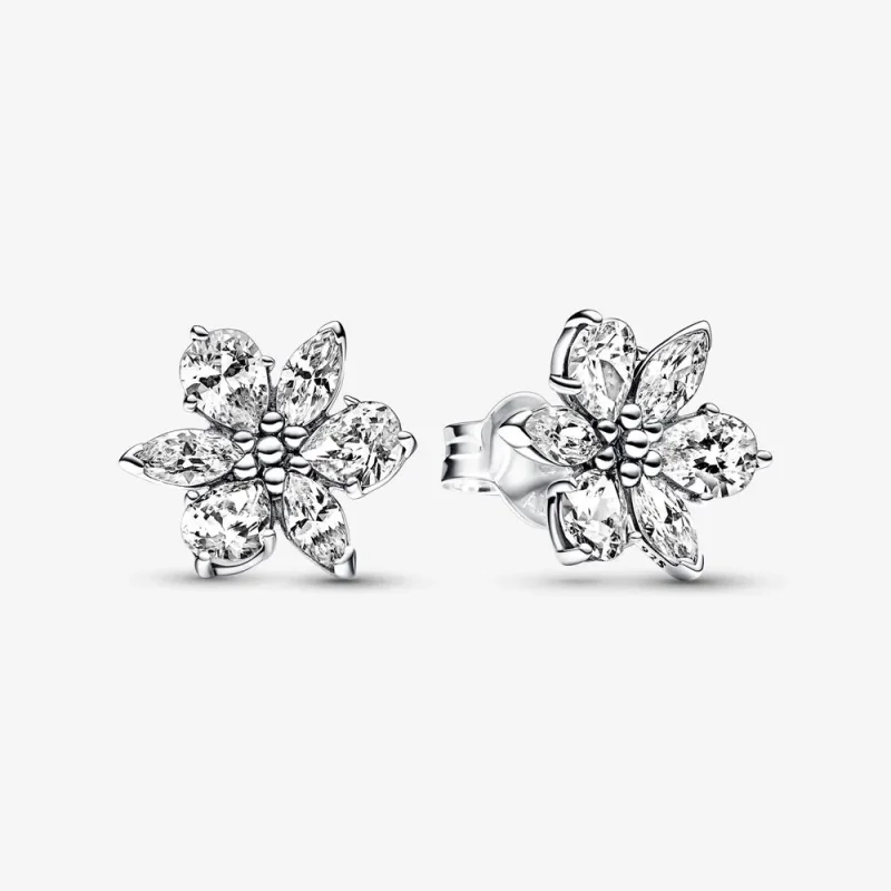 (immagine per) Orecchini a bottone Pandora Sparkling Herbarium Cluster - 292633C01