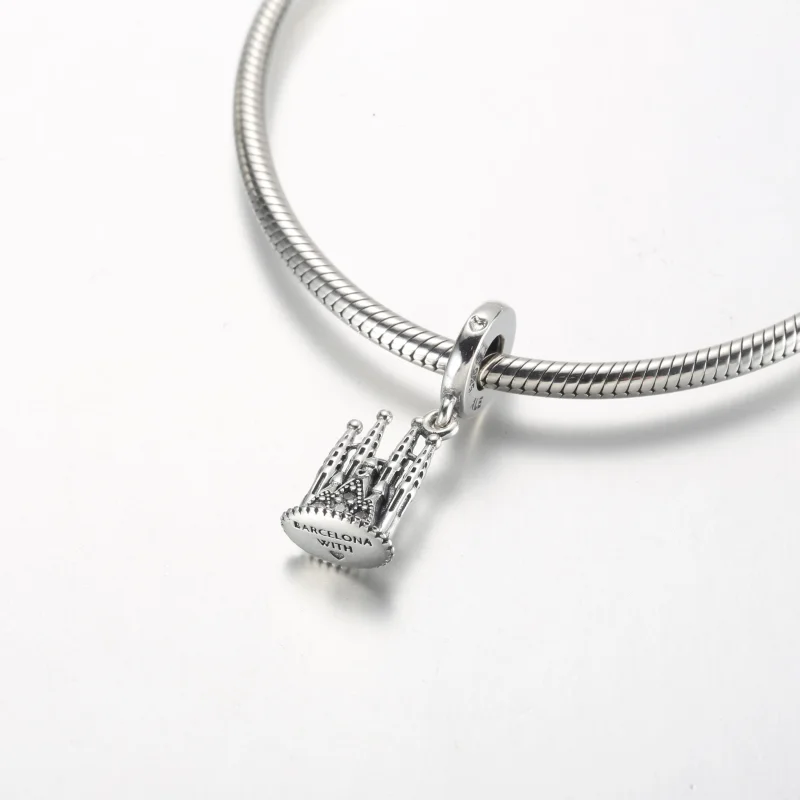 (immagine per) Pandora Barcellona Monument Dangle Charm - 792709C01 - Visualizza 6