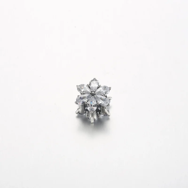 (immagine per) Pandora Charm Cluster Sparkling Herbarium - 792623C01 - Visualizza 3