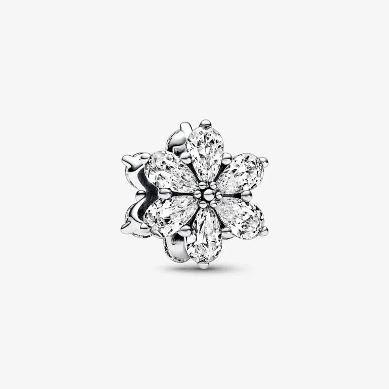 (immagine per) Pandora Charm Cluster Sparkling Herbarium - 792623C01
