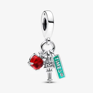 (immagine per) Pandora Charm di Viaggio a Tre Pendenti Sterling Silver New York City - 792718C01