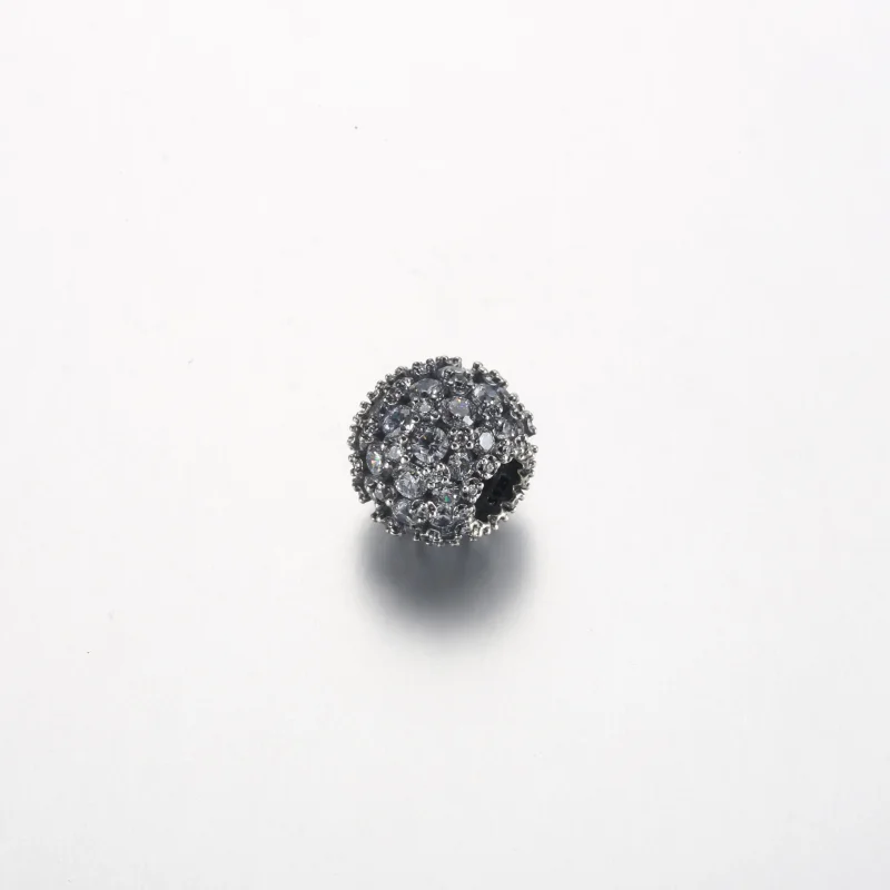 (immagine per) Pandora Charm Rotondo Scintillante con Pavé - 792630C01 - Visualizza 2