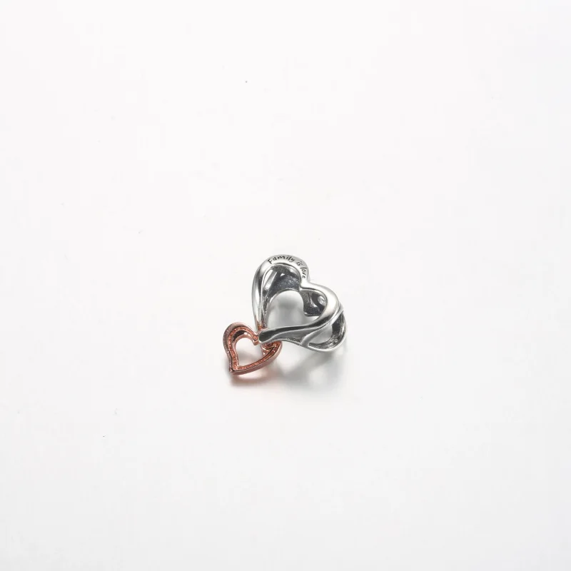 (immagine per) Pandora Ciondolo a Cuore Intrecciato Bicolore Infinity - 782642C00 - Visualizza 2