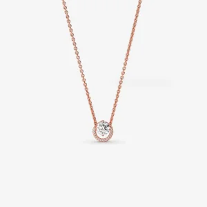(immagine per) Pandora Collana con Ciondolo a Forma di Cerchio con Halo Scintillante - 361174C02-45