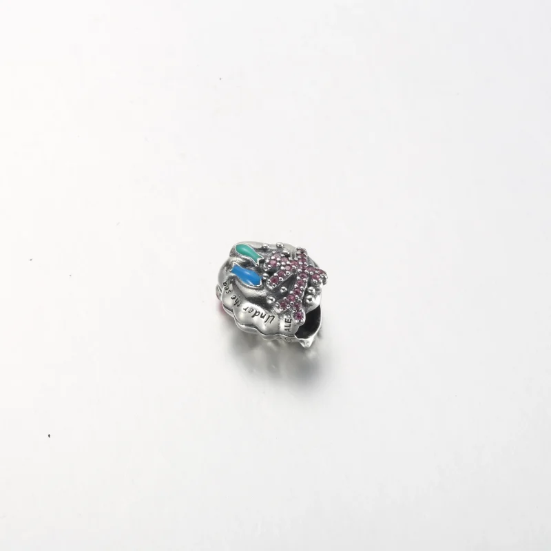 (immagine per) Pandora Disney Ciondolo Conchiglia Sirenetta - 792687C01 - Visualizza 6