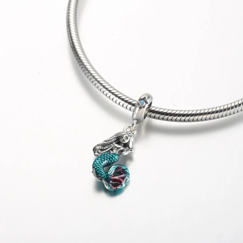 (immagine per) Pandora Disney La Sirenetta Ariel Ciondolo Pendente - 792695C01 - Visualizza 5