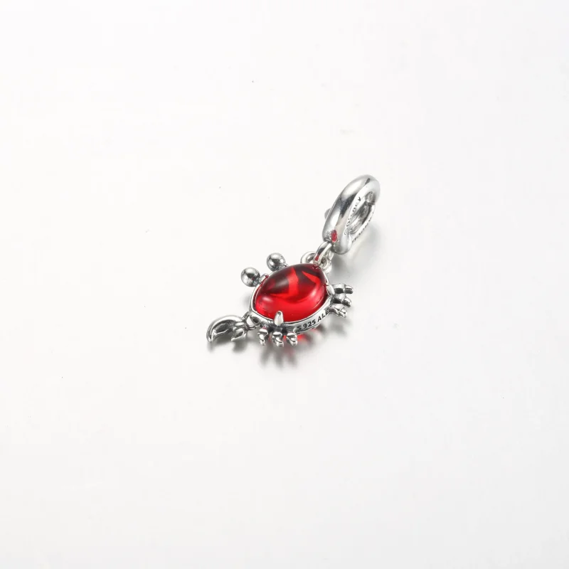 (immagine per) Pandora Disney La Sirenetta Ciondolo Dangle Sebastian Granchio - 792694C01 - Visualizza 2