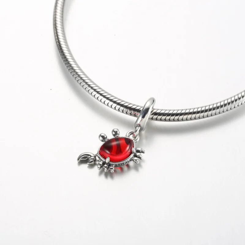 (immagine per) Pandora Disney La Sirenetta Ciondolo Dangle Sebastian Granchio - 792694C01 - Visualizza 6