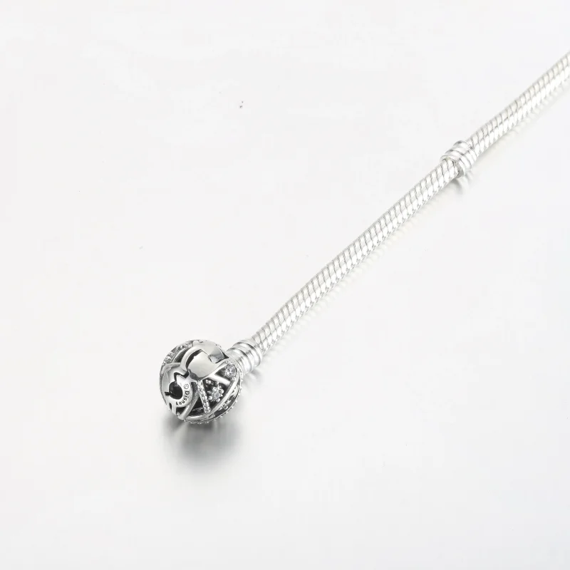 (immagine per) Pandora Disney Tinker Bell Braccialetto con Chiusura a Serpente Moments - 592548 - Visualizza 7
