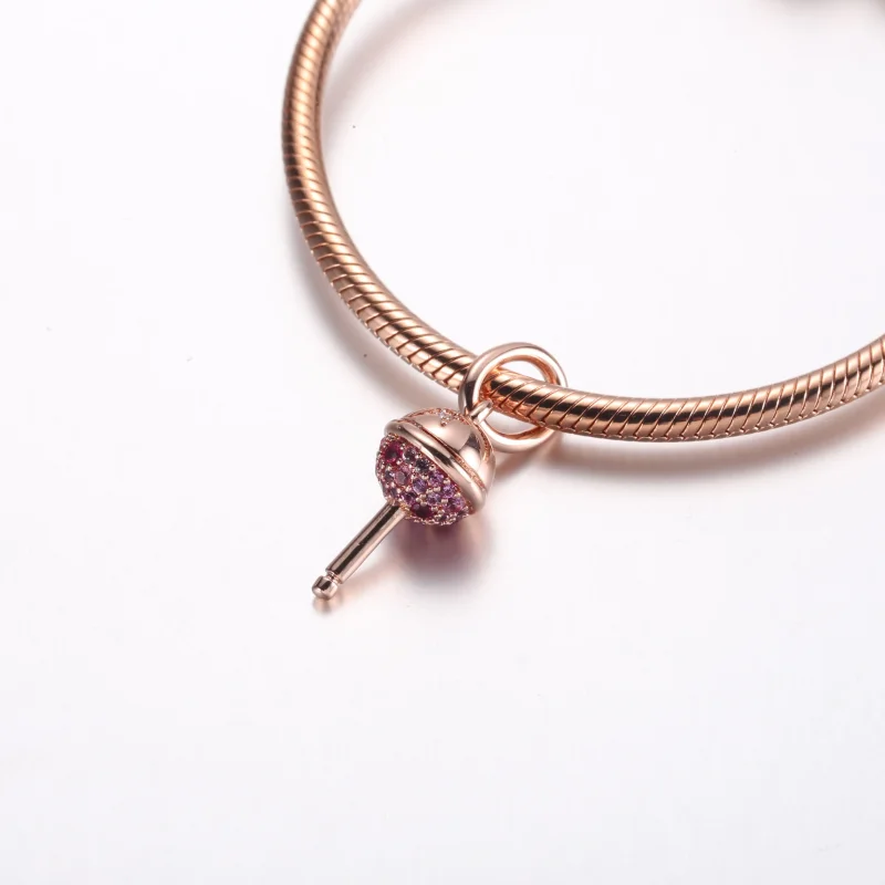 (immagine per) Pandora Lollipop Pendente placcato in oro rosa 14k - 782598C01 - Visualizza 7