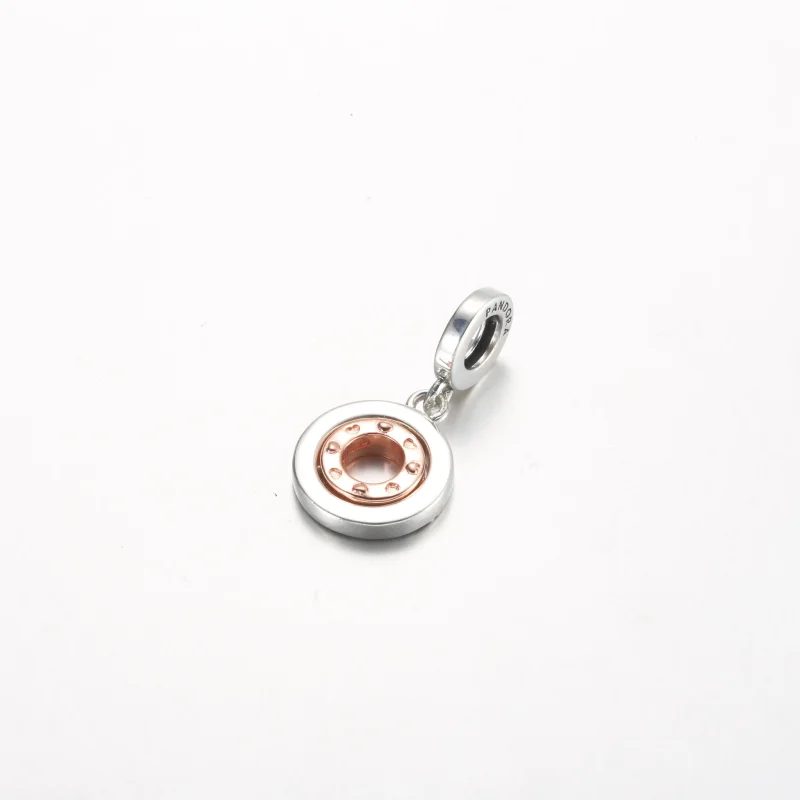 (immagine per) Pandora MSG pendente rotante in argento sterling e placcato in oro rosa 14 carat - Visualizza 4