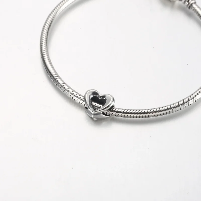 (immagine per) Pandora Radiant Open Heart Charm - 792492C00 - Visualizza 7