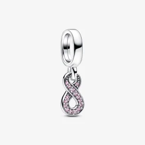 (immagine per) Pandora Sparkling Infinity Dangle Charm - 792766C01