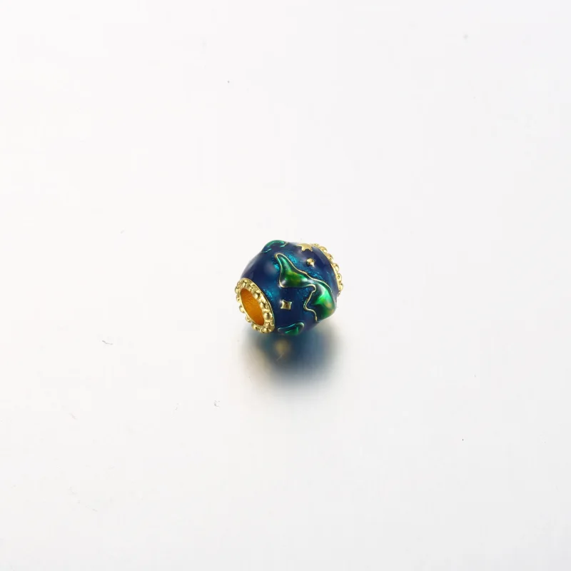 (immagine per) Pandora Terra Charm in oro placcato in 14k - 762431C01 - Visualizza 2