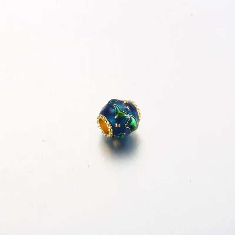 (immagine per) Pandora Terra Charm in oro placcato in 14k - 762431C01 - Visualizza 3