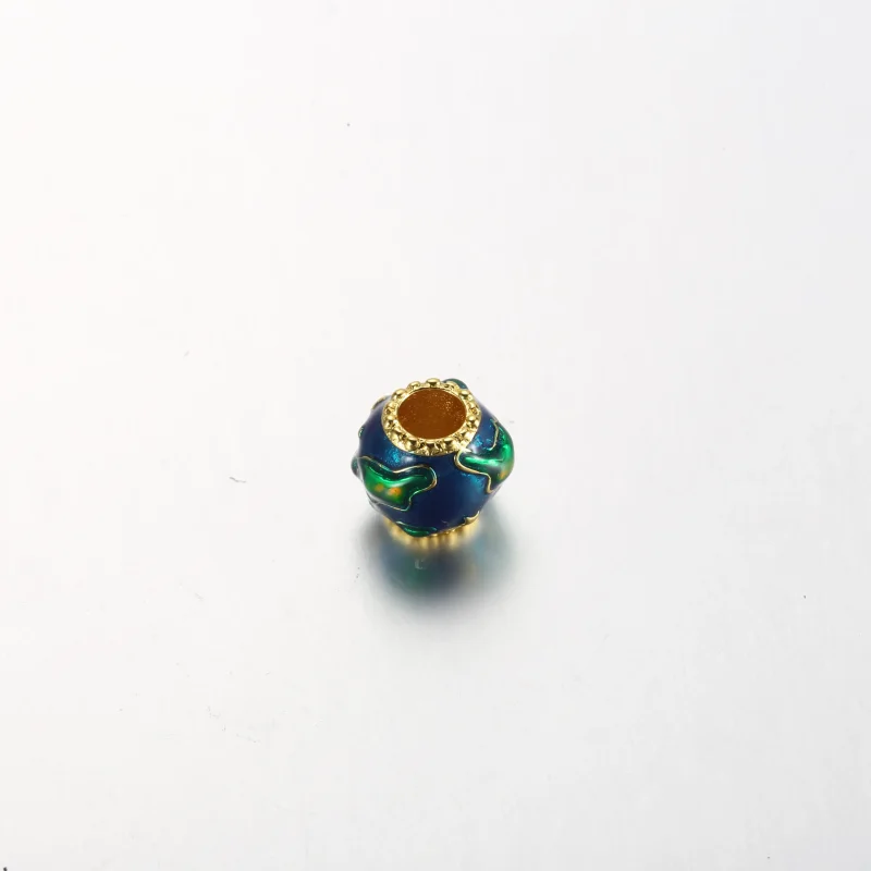 (immagine per) Pandora Terra Charm in oro placcato in 14k - 762431C01 - Visualizza 7