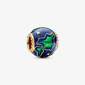 (immagine per) Pandora Terra Charm in oro placcato in 14k - 762431C01