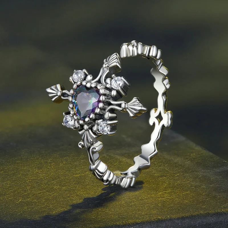 (immagine per) Anello a croce stile Pandora per Halloween - BSR482-E - Visualizza 2