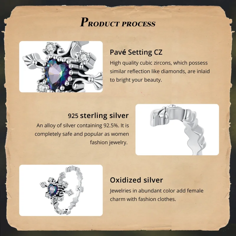 (immagine per) Anello a croce stile Pandora per Halloween - BSR482-E - Visualizza 4