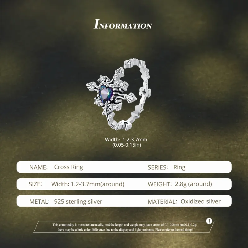 (immagine per) Anello a croce stile Pandora per Halloween - BSR482-E - Visualizza 5