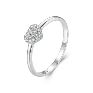(immagine per) Anello a forma di cuore di stile Pandora (Un certificato) - MSR038