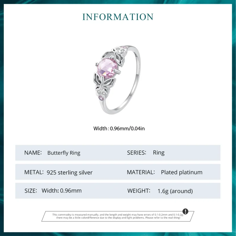 (immagine per) Anello a forma di farfalla in stile Pandora - BSR478 - Visualizza 6