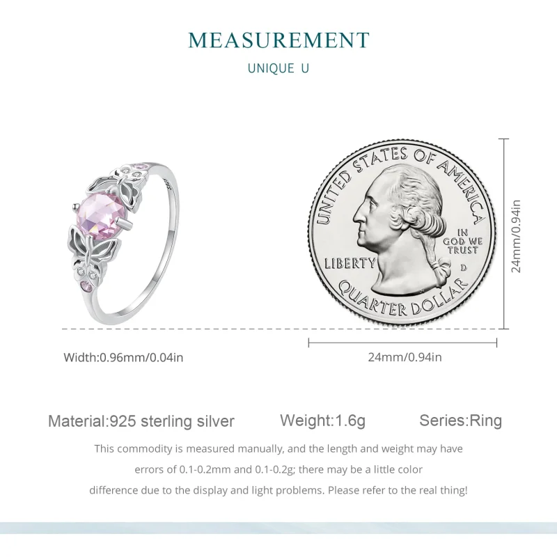 (immagine per) Anello a forma di farfalla in stile Pandora - BSR478 - Visualizza 7