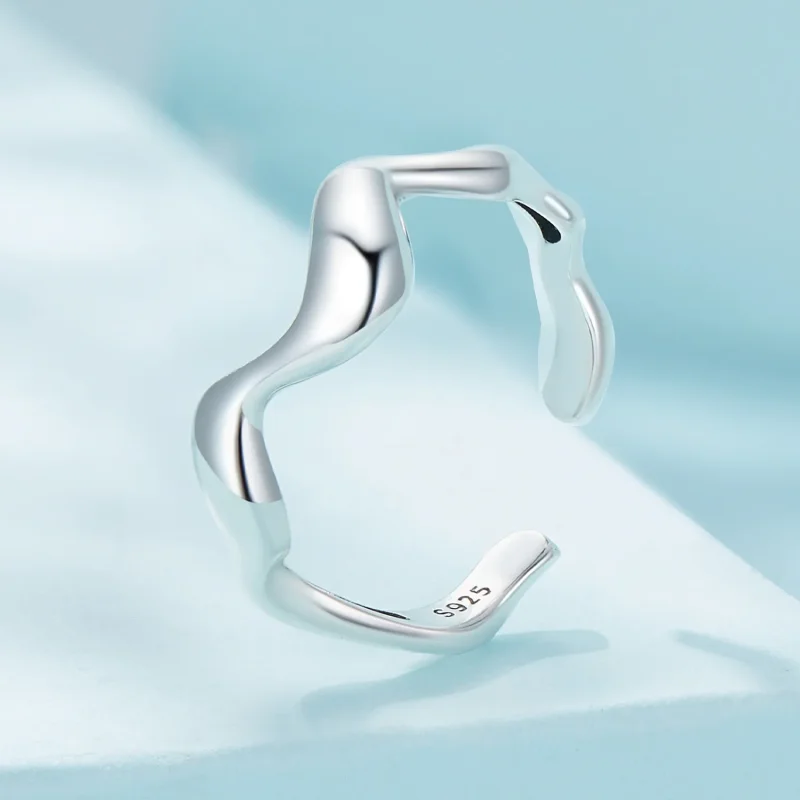 (immagine per) Anello a forma di onda stile Pandora - SCR954 - Visualizza 2