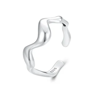 (immagine per) Anello a forma di onda stile Pandora - SCR954