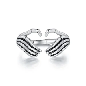 (immagine per) Anello a forma di scheletro in stile Pandora - SCR971-E