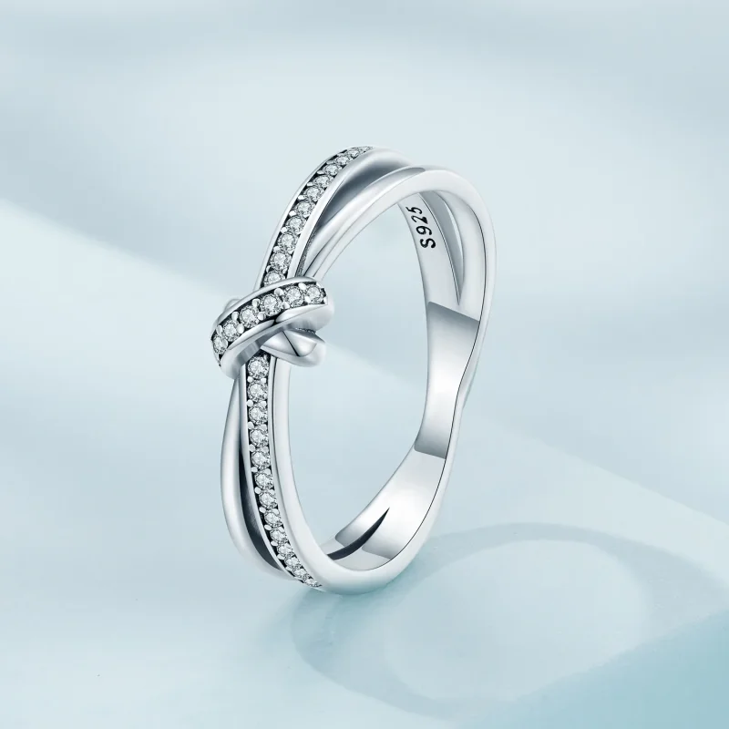 (immagine per) Anello a nodo di stile Pandora - SCR896 - Visualizza 2