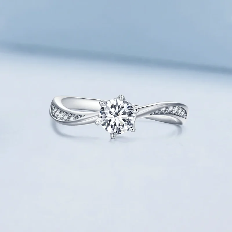(immagine per) Anello a nodo semplice in stile Pandora - BSR420 - Visualizza 3