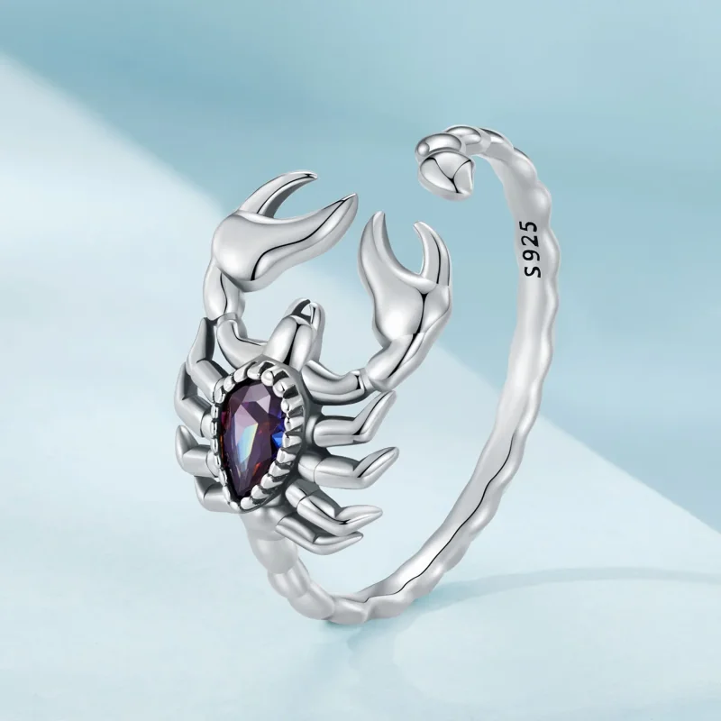 (immagine per) Anello aperto a forma di scorpione stile Pandora retrò - SCR974-E - Visualizza 2