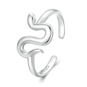 (immagine per) Anello aperto a forma di serpente in stile Pandora - SCR926