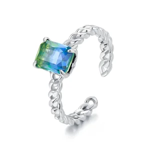 (immagine per) Anello aperto con catena stile Pandora - BSR476-E