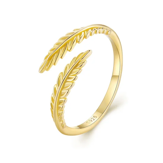 (immagine per) Anello aperto con foglie di stile Pandora - BSR485-E