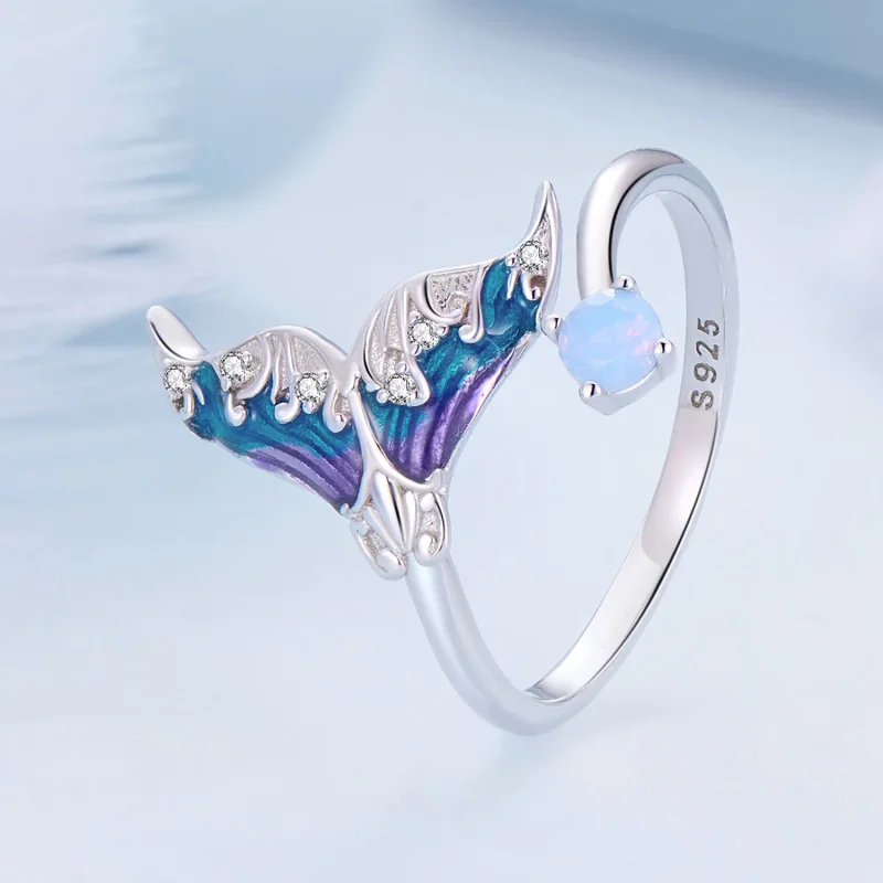(immagine per) Anello aperto Pandora Style Dream Mermaid - BSR494-E - Visualizza 2
