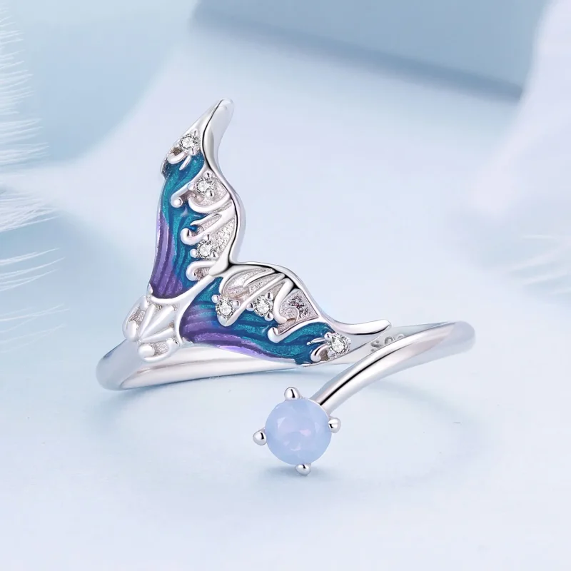 (immagine per) Anello aperto Pandora Style Dream Mermaid - BSR494-E - Visualizza 3