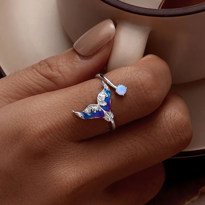 (immagine per) Anello aperto Pandora Style Dream Mermaid - BSR494-E - Visualizza 6