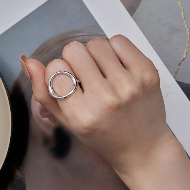 (immagine per) Anello aperto Samsara semplice stile Pandora - SCR919 - Visualizza 7