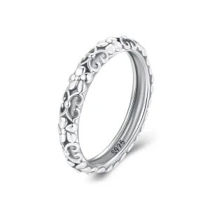 (immagine per) Anello dallo stile Pandora con motivo retrò - SCR958