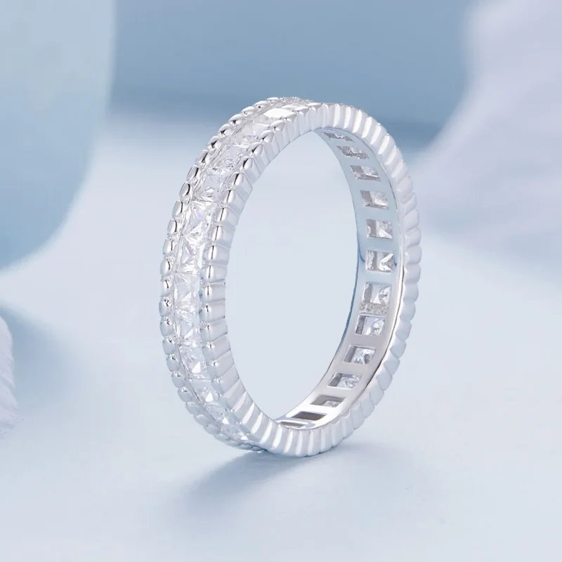 (immagine per) Anello di lusso in stile Pandora - BSR414 - Visualizza 2