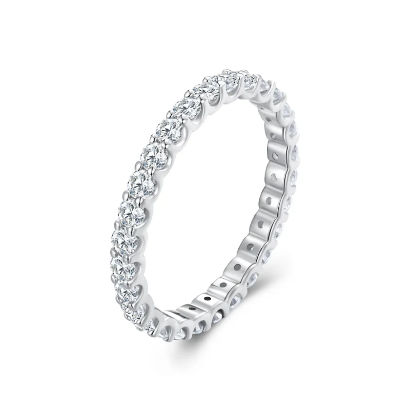 (immagine per) Anello in stile Pandora con Moissanite - MSR034