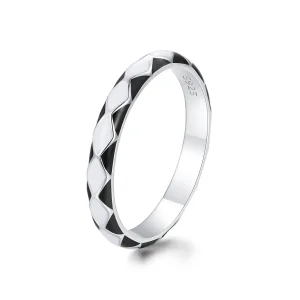 (immagine per) Anello in stile Pandora con motivo a diamante - SCR943