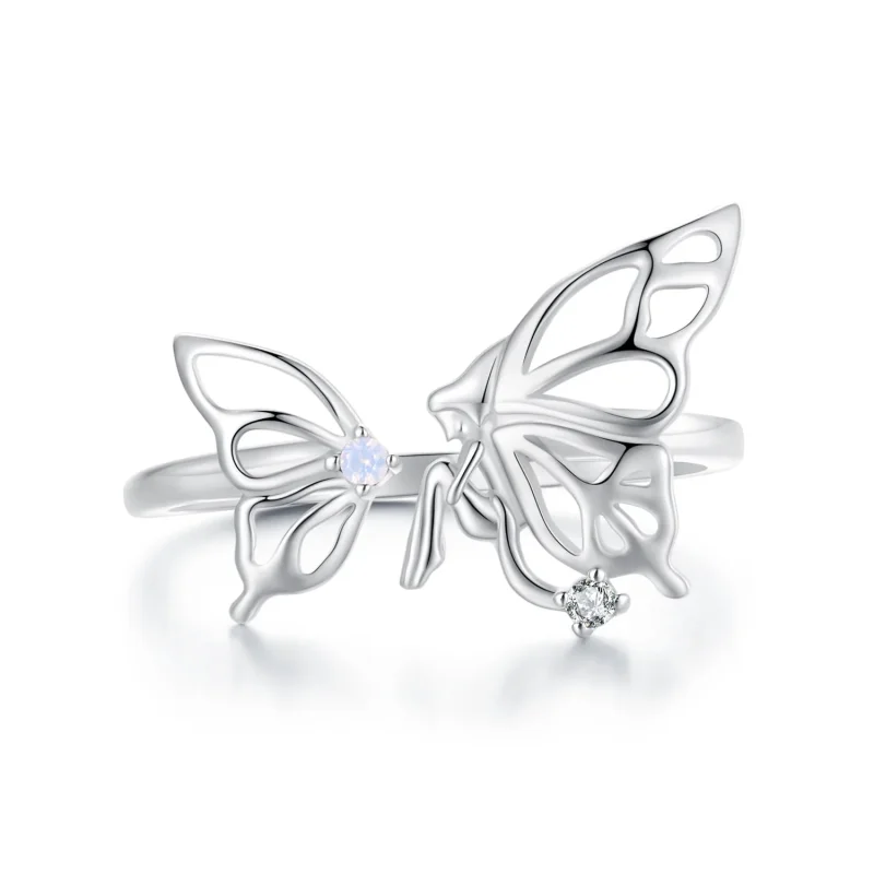 (immagine per) Anello Pandora stile farfalla elfica - BSR484-E