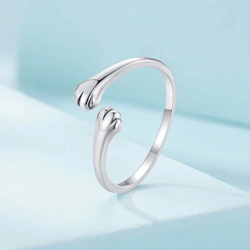 (immagine per) Anello Pandora Style Cat Hug - SCR961-E - Visualizza 2