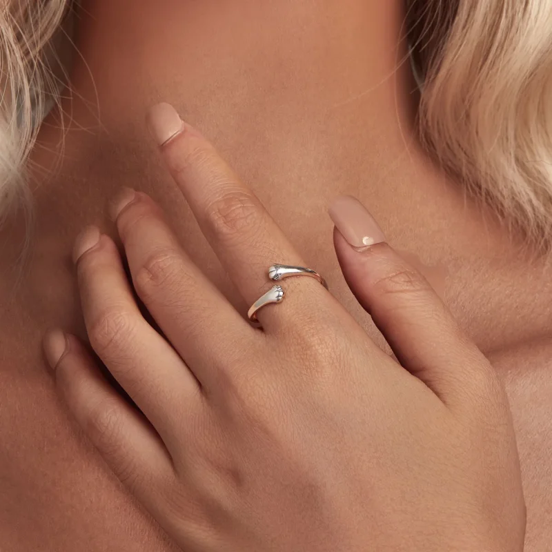 (immagine per) Anello Pandora Style Cat Hug - SCR961-E - Visualizza 4